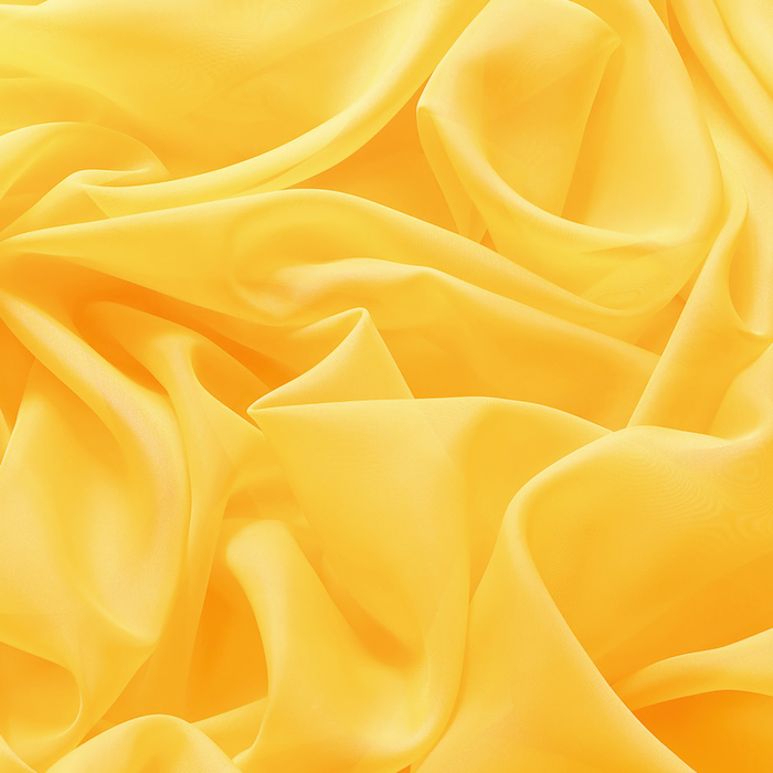 Штора 145х260 см тюль, цв.желтый, пэ 100%