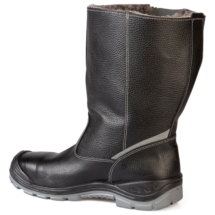 Сапоги кожаные зимние Строитель ИТР мод. А111 КП нат.мех (39)