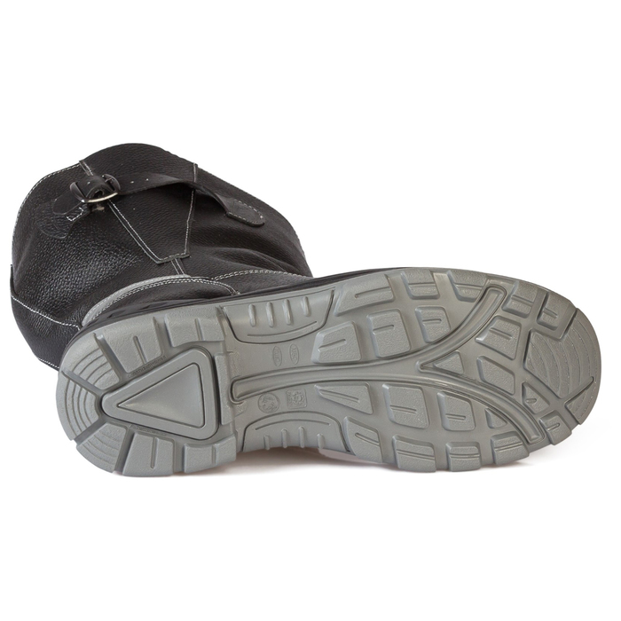 Сапоги кожаные зимние Строитель ИТР мод. А111 КП нат.мех (43)