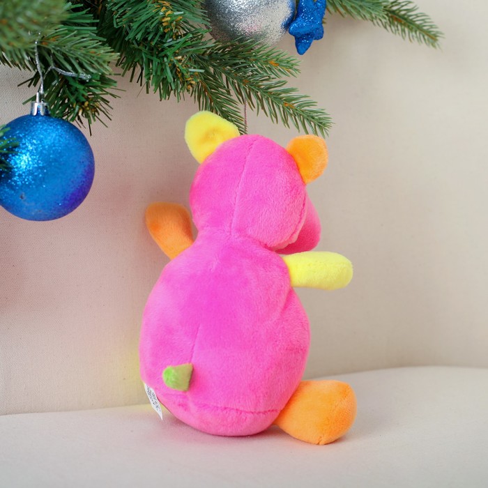 Мягкая игрушка "Свин разноцветные лапки"