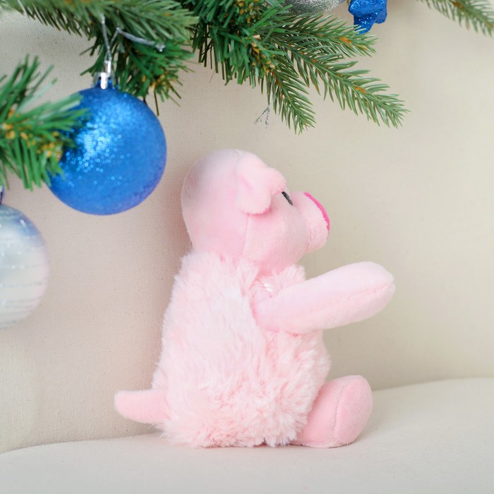 Мягкая игрушка "Розовая свинка"