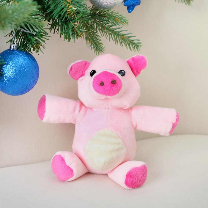 Мягкая игрушка "Поросёнок белый животик"