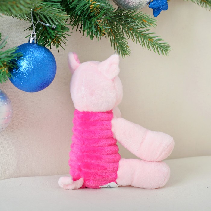 Мягкая игрушка "Свинка в маечке в полоску" 14 см