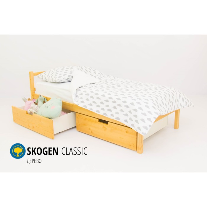 Детская кровать Бельмарко Skogen classic, без ящика, дерево