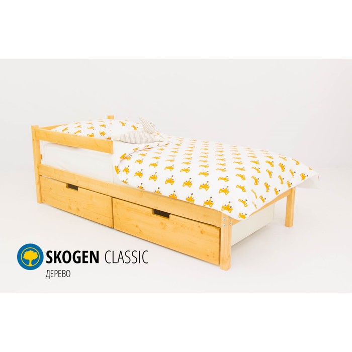 Детская кровать Бельмарко Skogen classic, без ящика, дерево