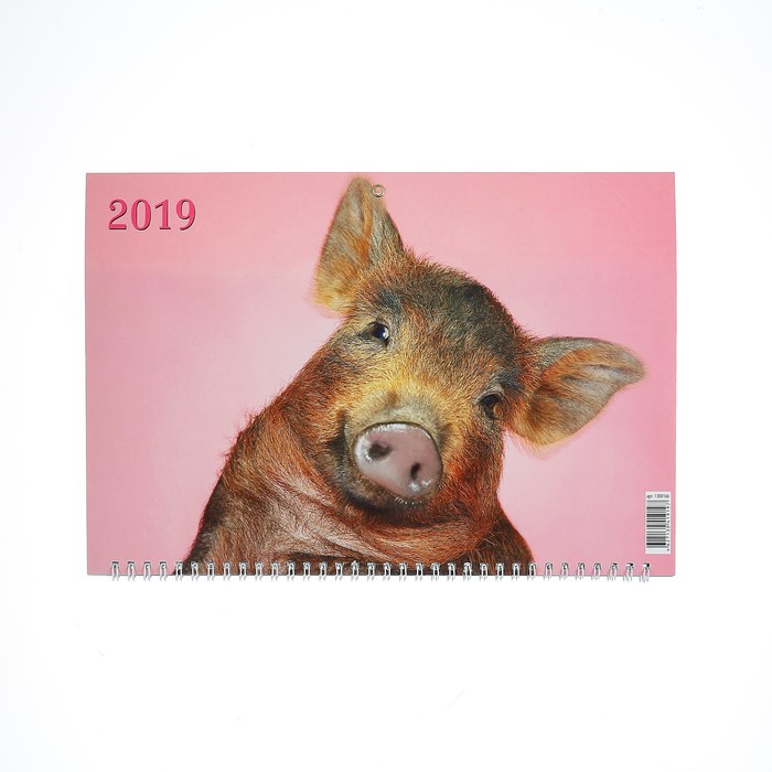 Календарь квартальный, трио "Символ года - 20" 2019 год, 31х69см