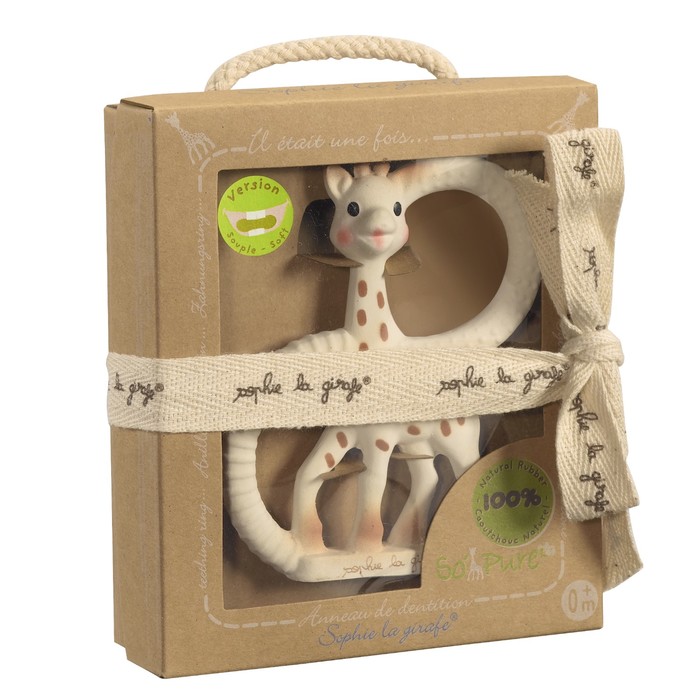 Прорезыватель Vulli "Жирафик Софи"(жёсткий - для дальних зубиков)