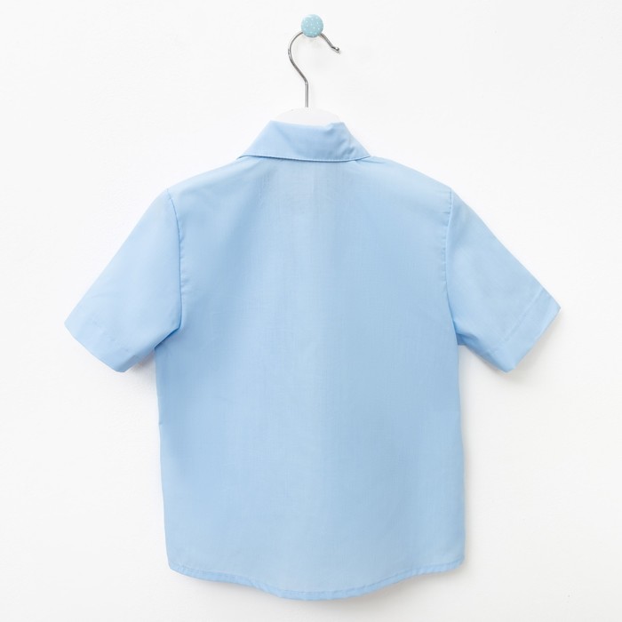 Сорочка для мальчика, рост 104 см, цвет голубой
