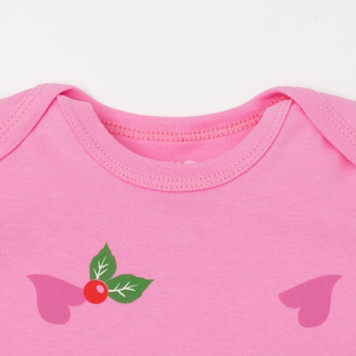 Боди детское "Хрюша", рост 68-74 см, 6-9 мес (24 р-р), 100% хл, интерлок