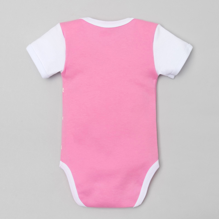 Комплект боди детское-2 шт "Тепло зимой ", рост 74-80 см, 9-12 мес (26 р-р), 100% хл,