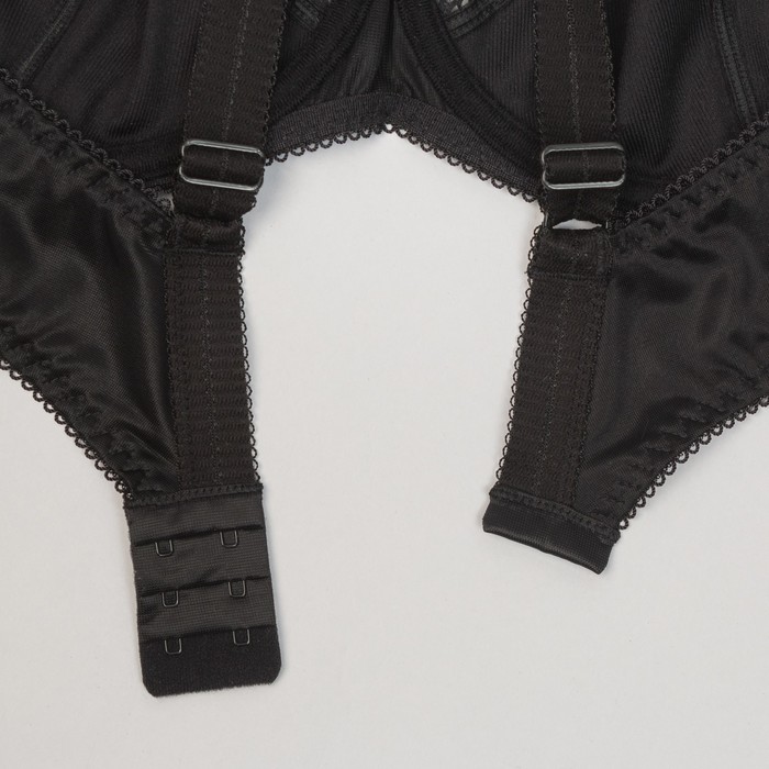 Бюстагльтер женский М-25 цвет черный, р-р 85F