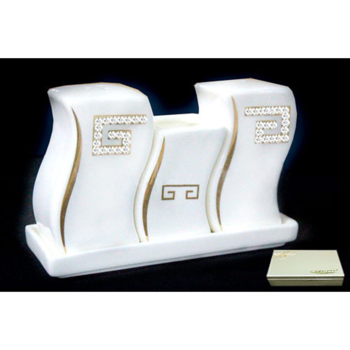 Набор солонок GIVАNCHI GOLD, в подарочной упаковке