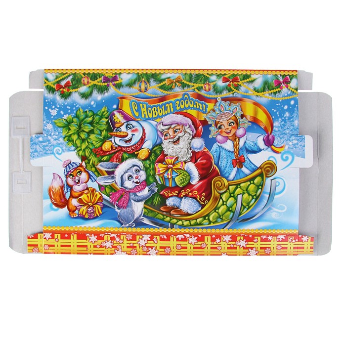 Подарочная коробка "Календарь" 47,9 х 4,3 х 31,1