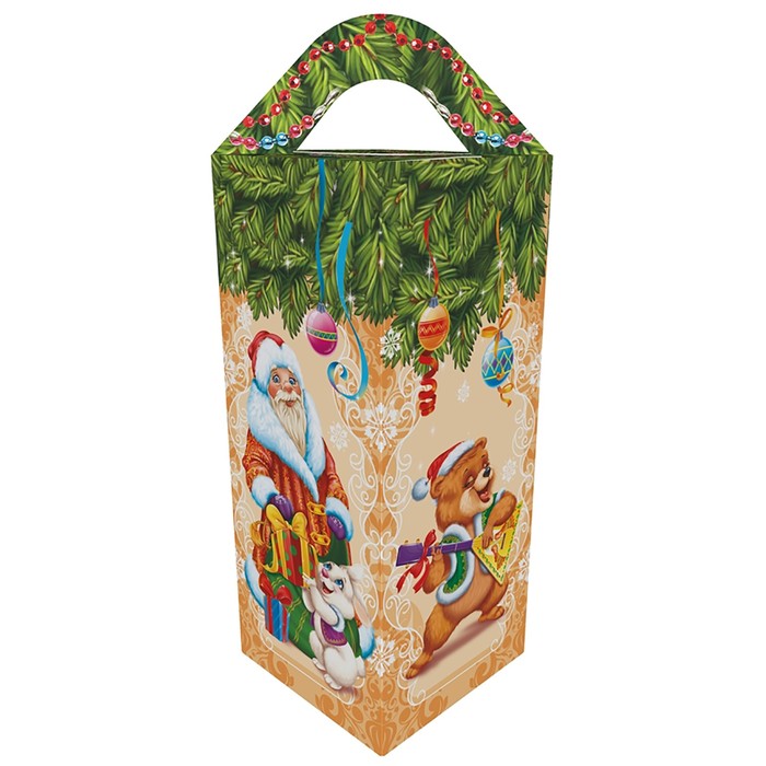 Подарочная коробка "Карамельки", сборная, 8 х 8 х 20 см