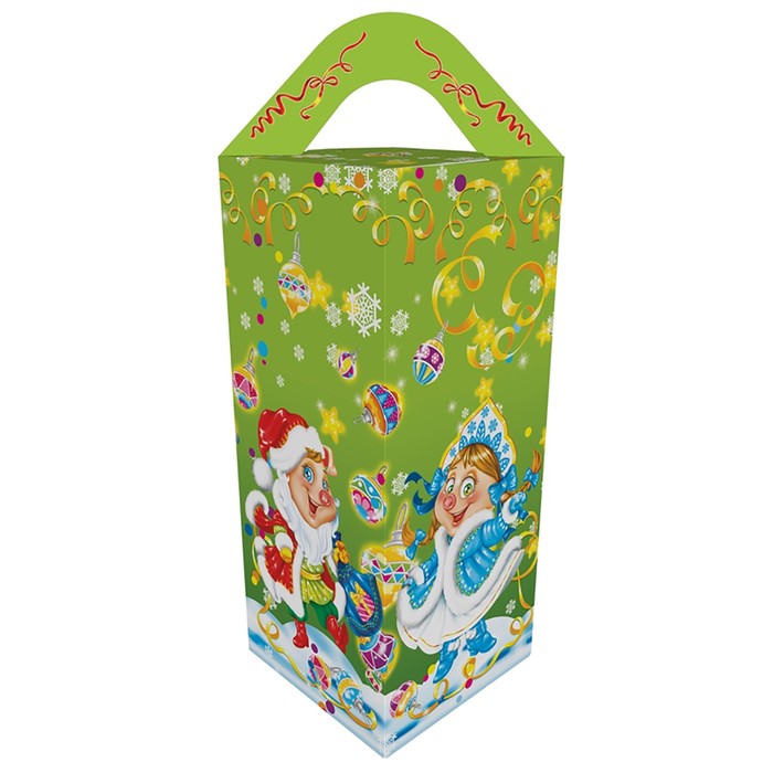 Подарочная коробка "Танцоры", сборная, 8 х 8 х 20 см