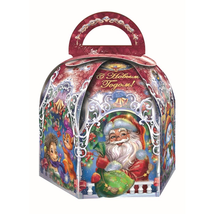 Подарочная коробка "Ребятишки", сборная, 17.5 х 15 х 14 см