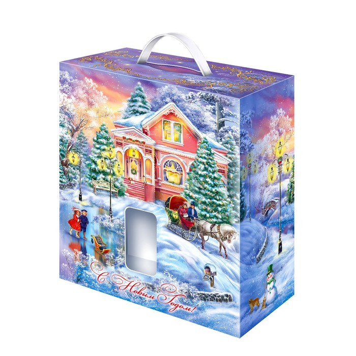 Подарочная коробка "Закат", сборная, 28,5 х 14 х 33 см