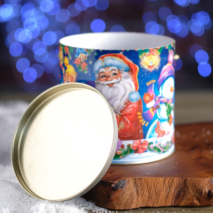 Подарочная коробка-тубус "Беседка", 12 х 12 см