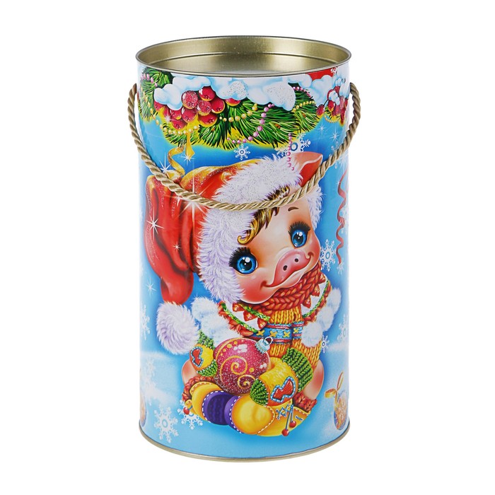 Подарочная коробка-тубус "Близнецы", 12 х 22 см