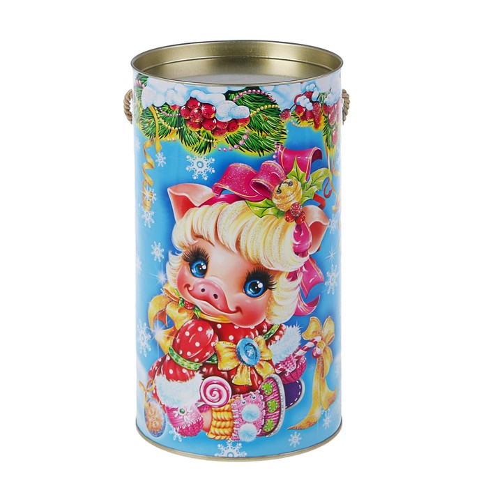 Подарочная коробка-тубус "Близнецы", 12 х 22 см