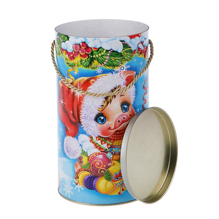 Подарочная коробка-тубус "Близнецы", 12 х 22 см