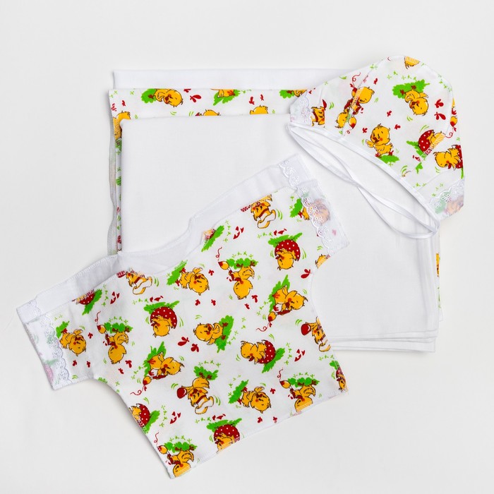 Комплект на выписку 7 предметов 01202 микс, рост 56 см