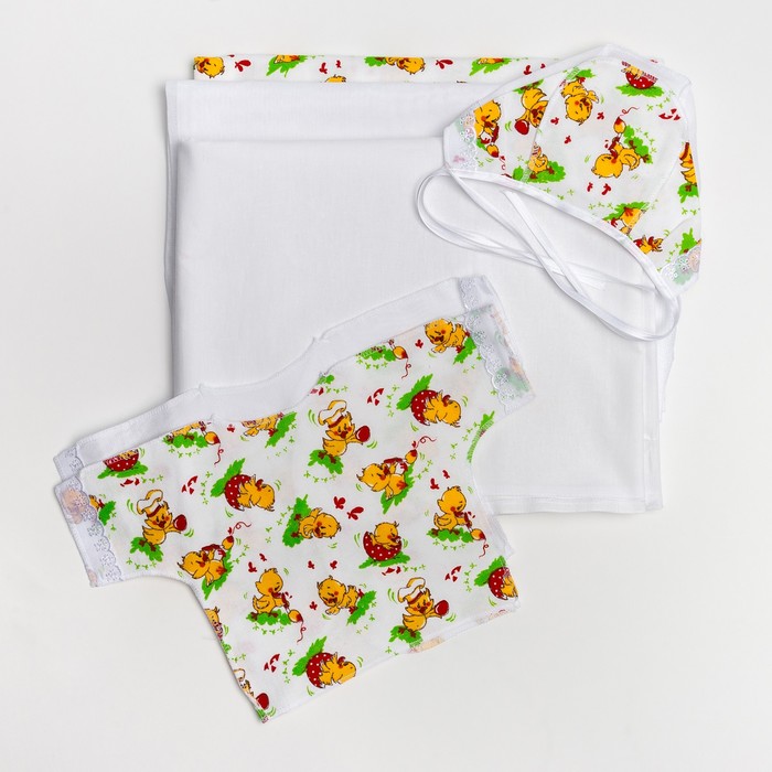 Комплект на выписку 7 предметов 01203 микс, рост 56 см