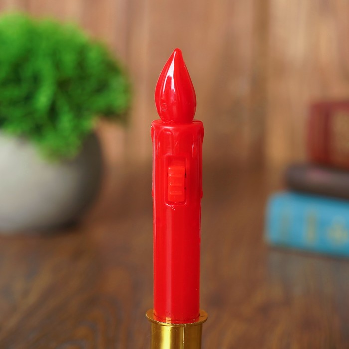 Свеча светодиодная "Вдохновение", цвет красный