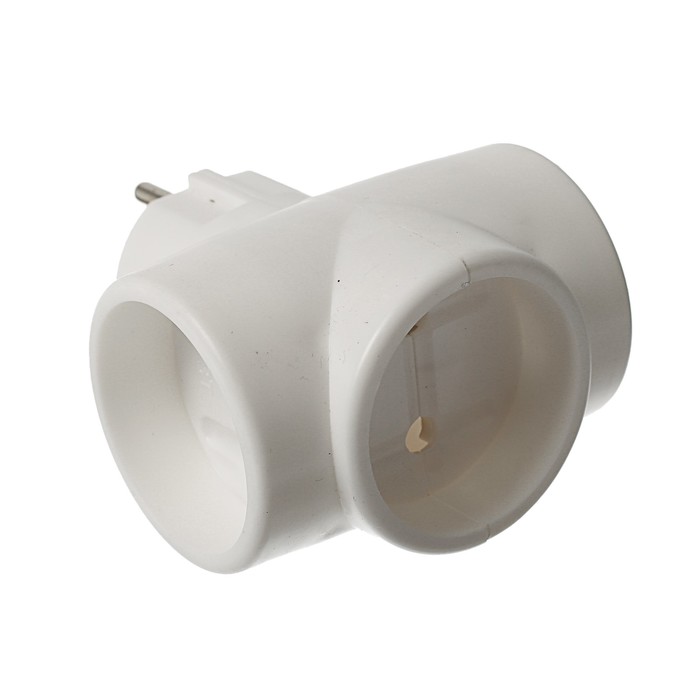 ЕвроТройник электрический REXANT, без заземления 220 В, 6 A-10 A, 11-1068