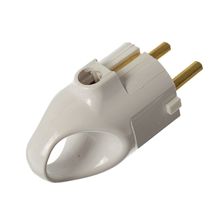 Вилка PROCONNECT, с кольцом, 16 А, с з/к, 11-8505