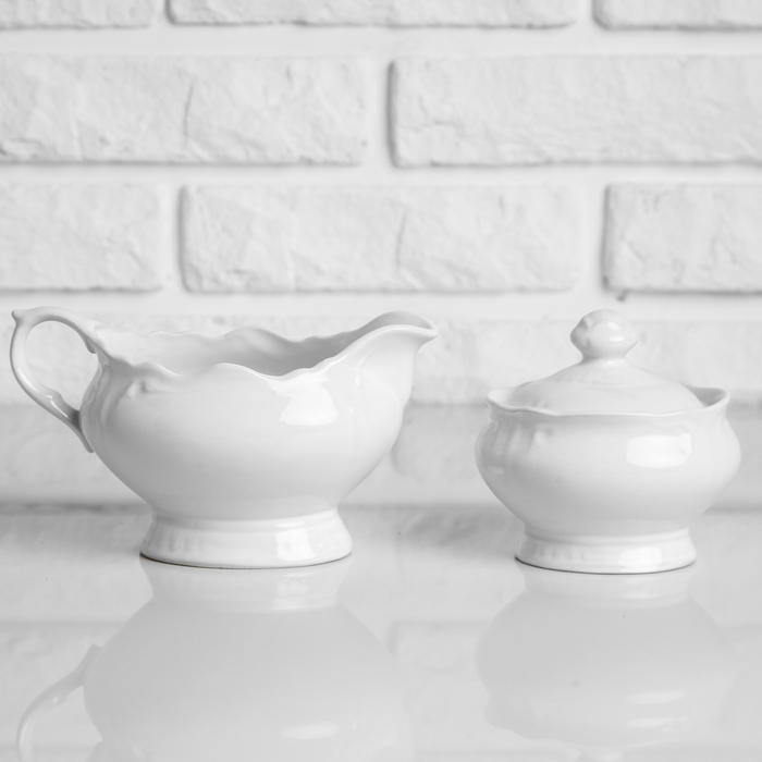 Набор столовый "Классика", 10 предметов, белый