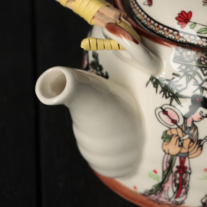 Чайник заварочный 600 мл "Беседа", с металлическим ситом