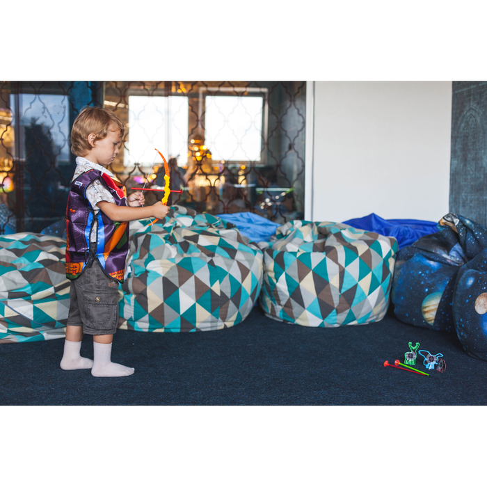 Игровой набор для мальчиков "Охотник": жилет, лук, 3 стрелы, нож, бинокль, мишень