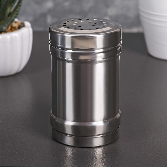 Емкость для специй 200 мл "Металлик. Сито"