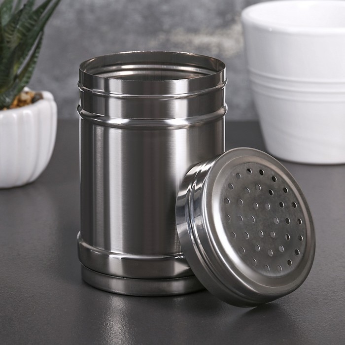 Емкость для специй 350 мл "Металлик. Сито"