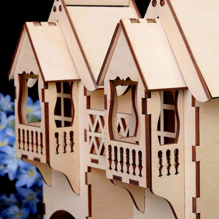 Чайный домик «Два замка» 11х23х23см