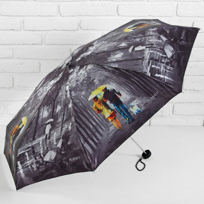 Зонт механический "Влюблённая пара", R=47см