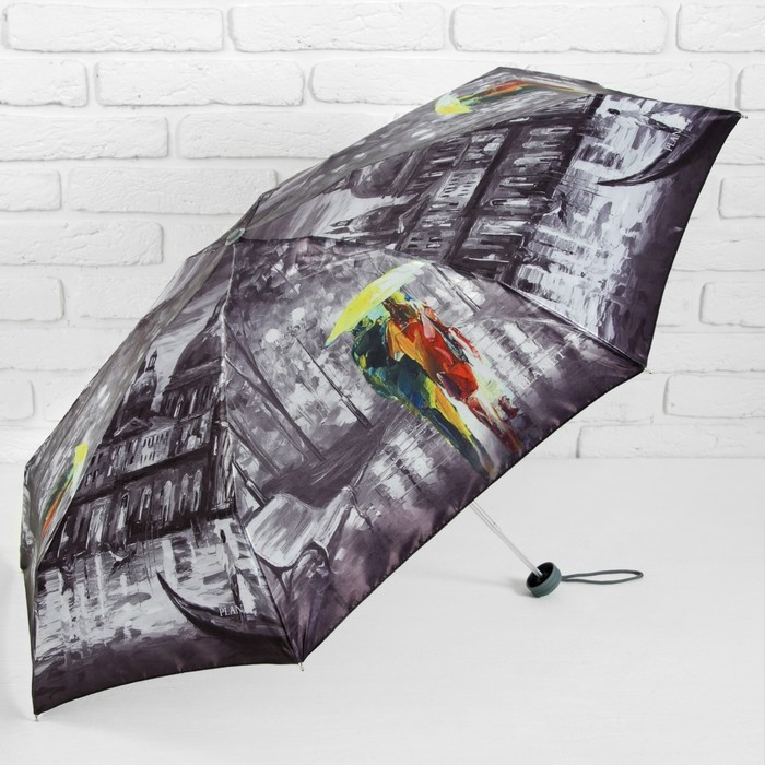 Зонт механический "Влюблённая пара", R=47см