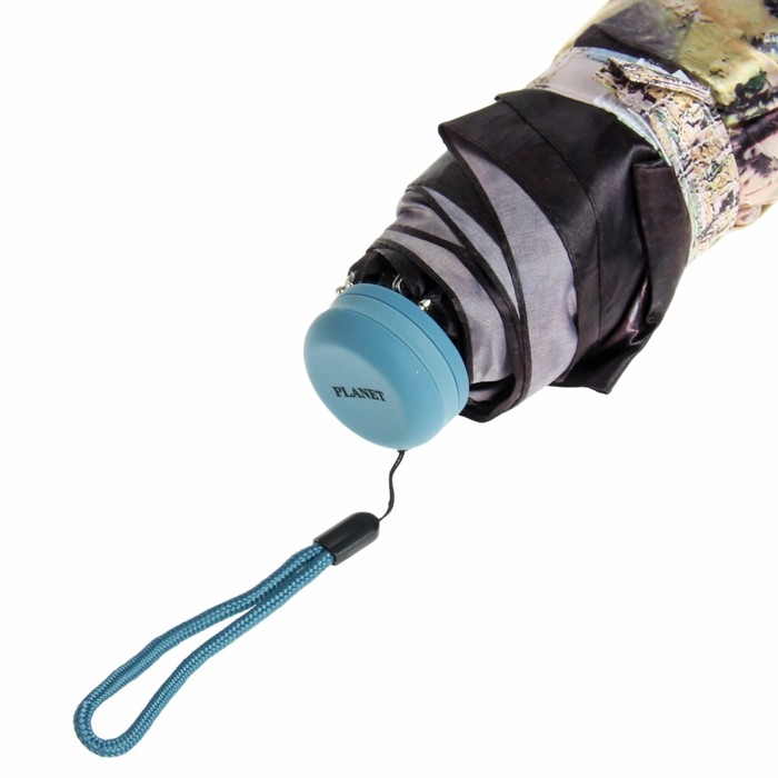 Зонт механический "Городская суета", R=47см