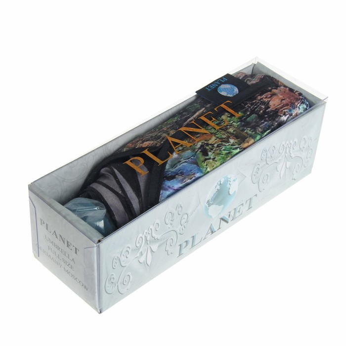 Зонт механический "Городская суета", R=47см