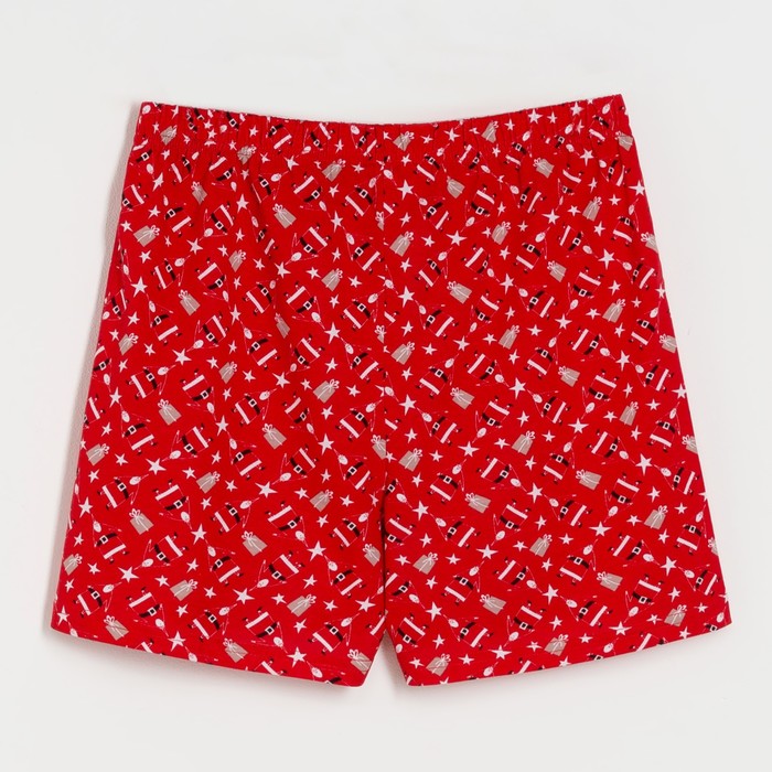 Трусы мужские KAFTAN "Санта", красный, размер 56