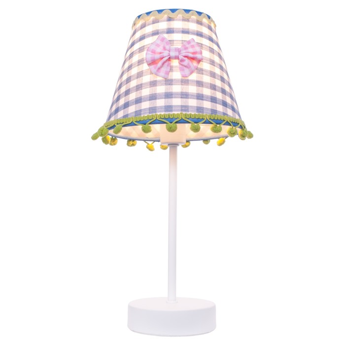 Настольная лампа Yungara 40Вт E14 белый 17x17x30см