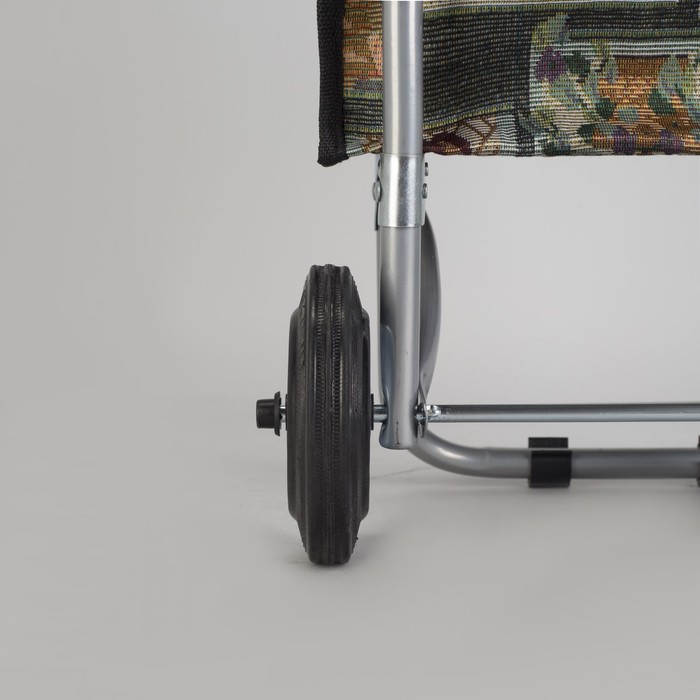 Сумка хозяйственная на тележке, гобелен/орнамент