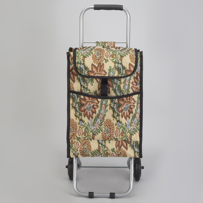 Сумка хозяйственная на тележке, гобелен/орнамент