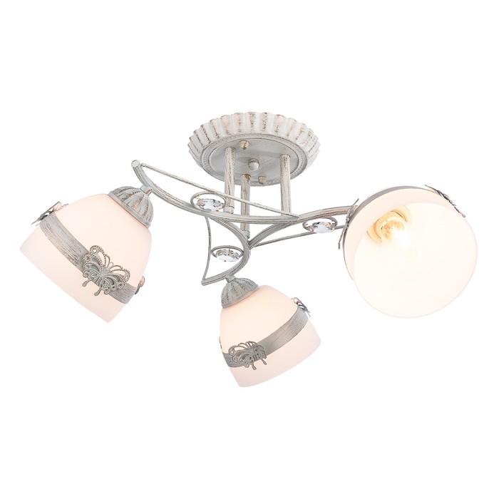 Люстра Morilla 3x60Вт E27 белый 56x56x23см