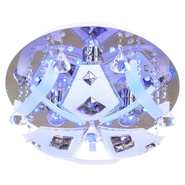 Люстра Arnurna 3x40Вт E27 хром 40x40x19см