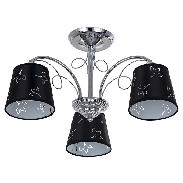 Люстра Wilga 3x60Вт E27 хром 56x56x29,5см