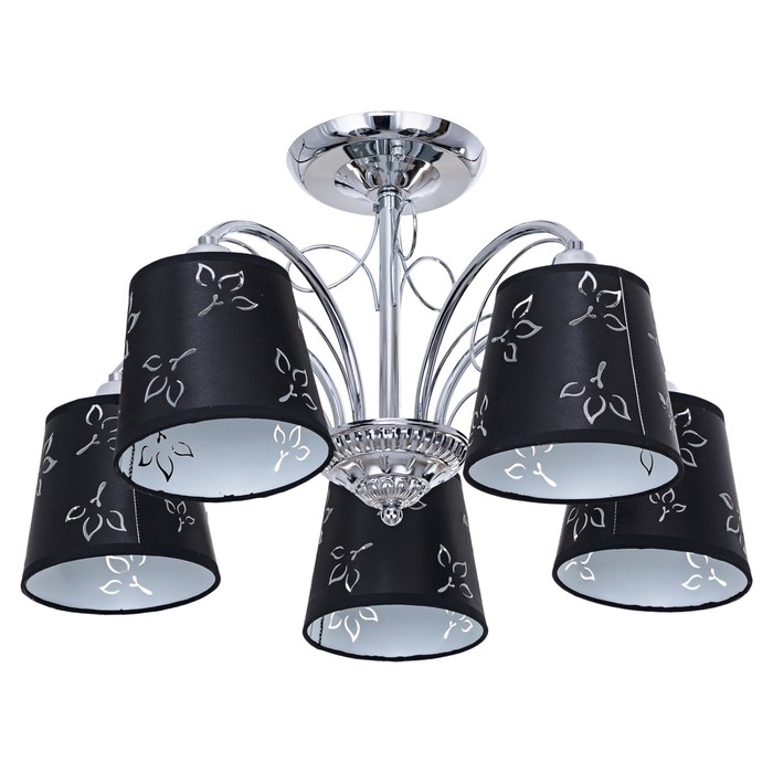 Люстра Wilga 5x60Вт E27 хром 56x56x29,5см