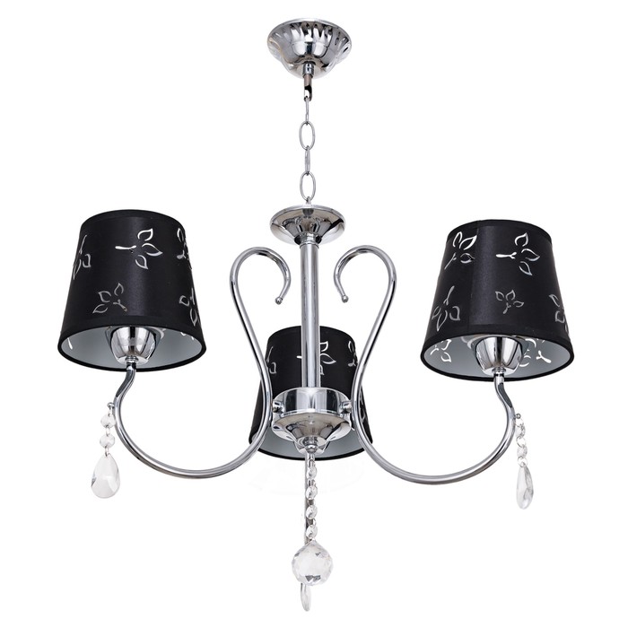 Люстра Wilga 3x40Вт E27 хром 50x50x62см