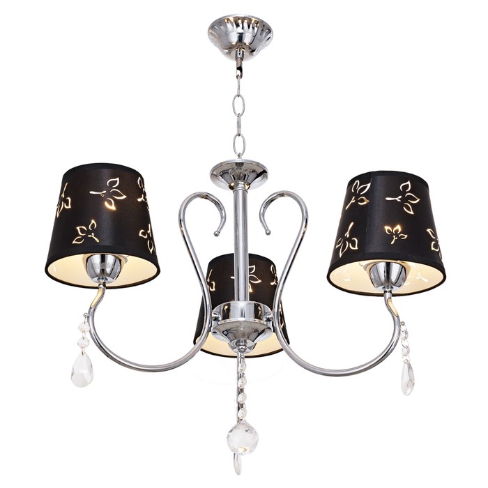 Люстра Wilga 3x40Вт E27 хром 50x50x62см